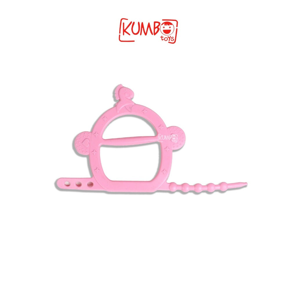 Mainan Gigitan Teether Bayi/ Food Grade Silicon Baby Teether Gloves/ Teether Bayi Gelang Silicon