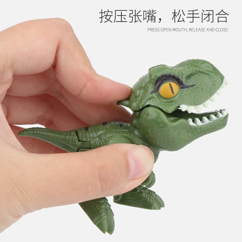 Mainan Anak Dinosaurus Mini Dino Animal Figur Lucu Mainan Gigit Jari Anak