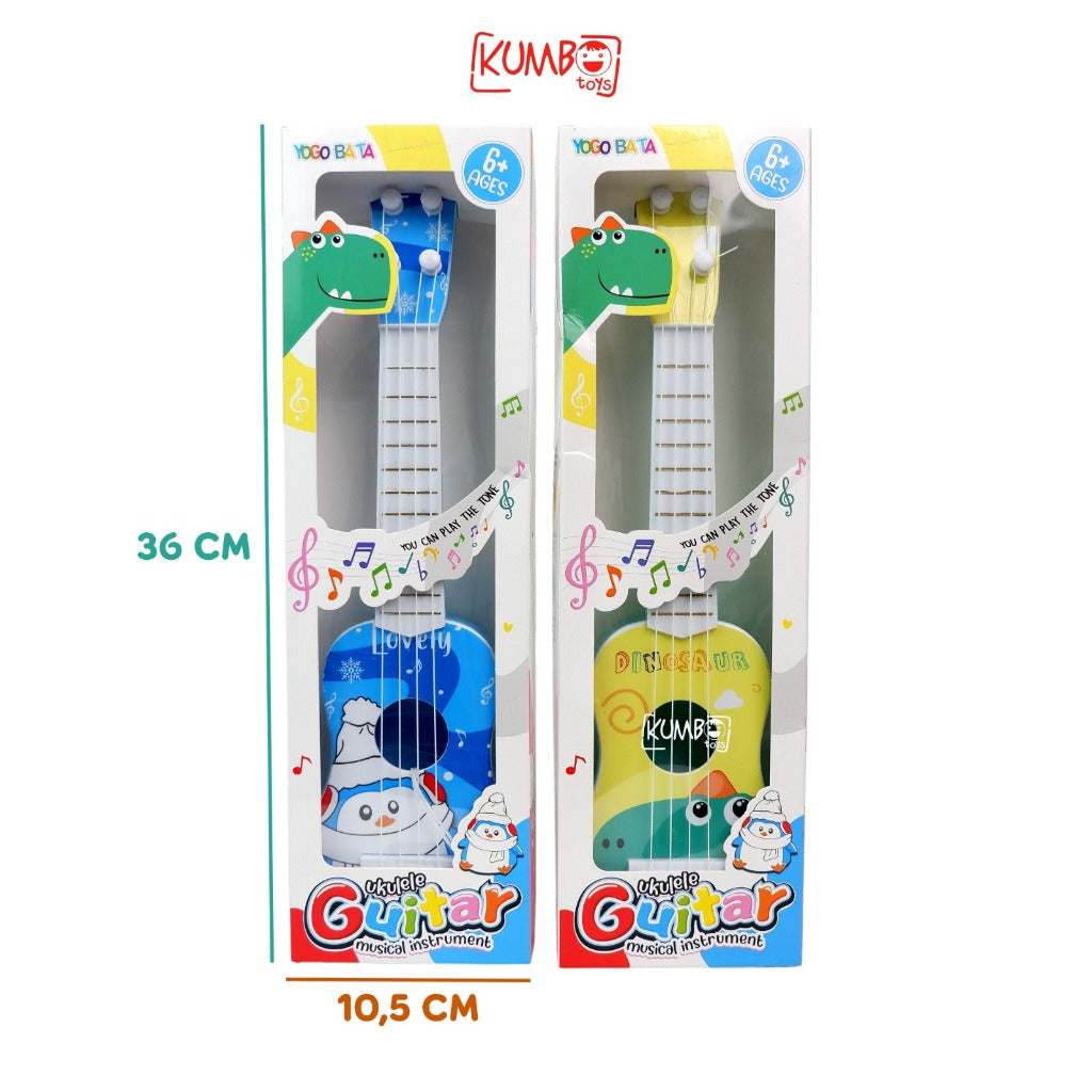 Alat Musik Gitar Ukulele Edukasi Anak/Gitar Mini 4 Senar