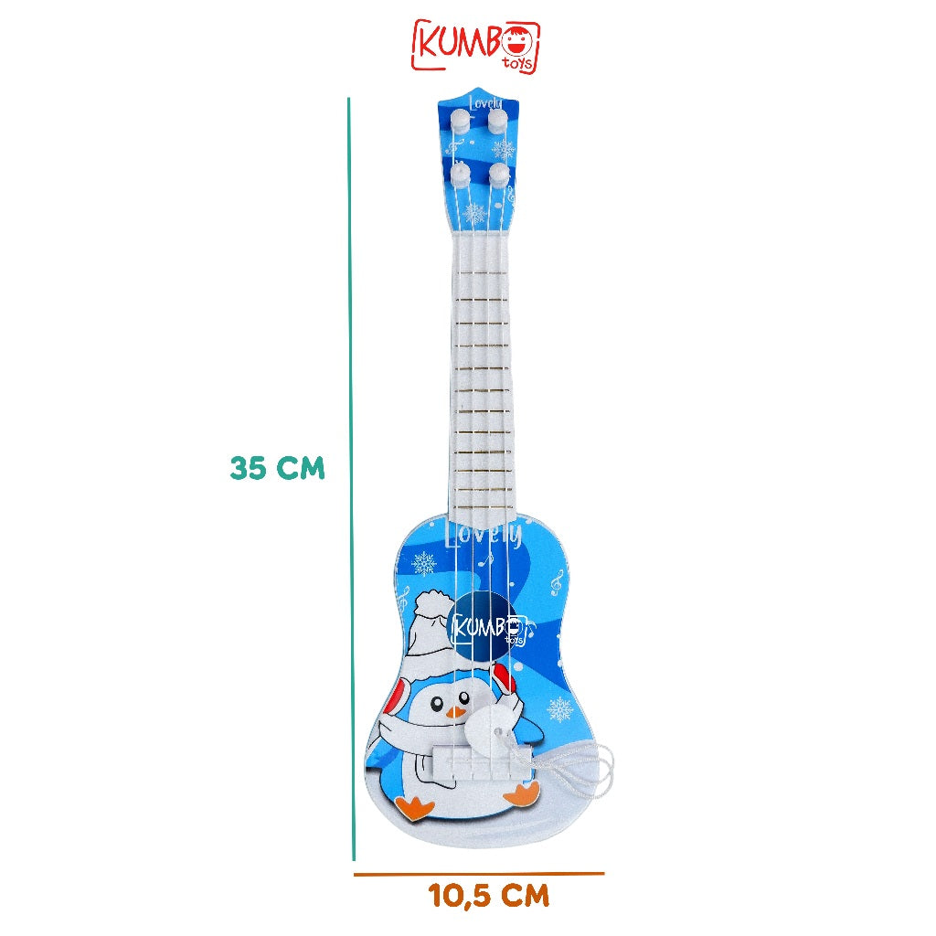 Alat Musik Gitar Ukulele Edukasi Anak/Gitar Mini 4 Senar