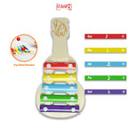 Mainan Edukasi Xylophone Gitar Kayu Anak 5 Notes Musical Instrument Wooden Small Size for Kids