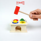 Mainan Montessori Hammer Case Mainan Pukul-pukulan