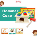 Mainan Montessori Hammer Case Mainan Pukul-pukulan