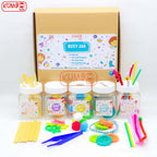 Mainan Montessori Busy Jar Fine Motoric Play Mainan Sensory