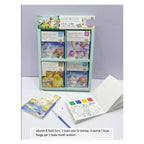 Mainan Edukasi Anak Buku Gambar Mewarnai Travel Pocket Coloring Book, Buku gambar cat 2 in 1