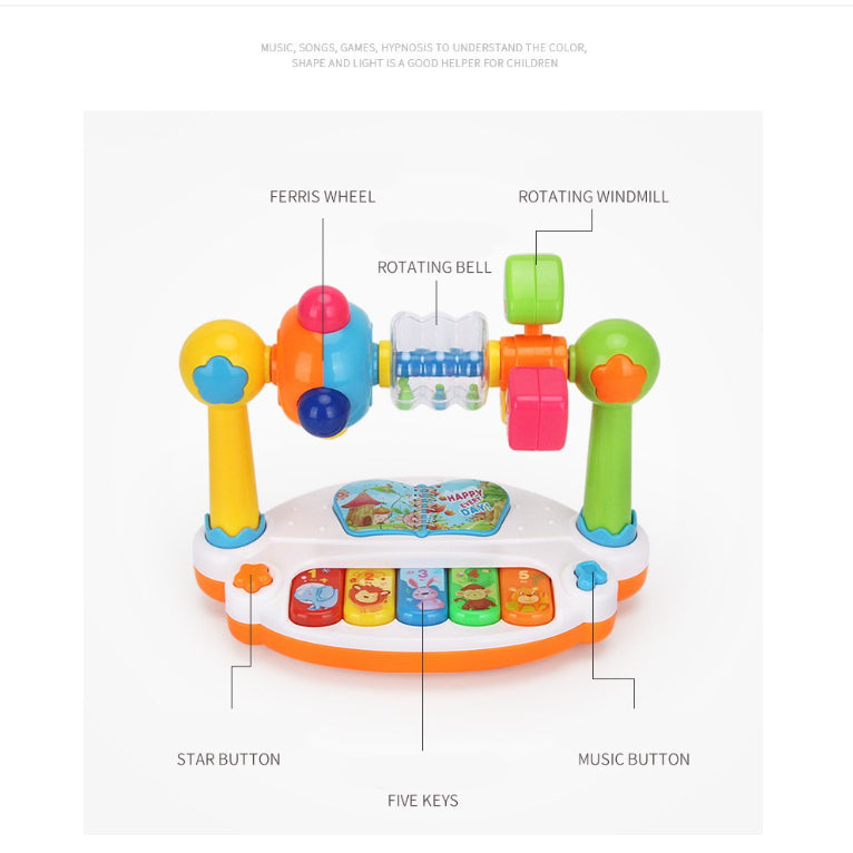 Mainan Edukasi Anak Piano Motorik Anak Mainan Motorik Bayi Intelligent Music Piano