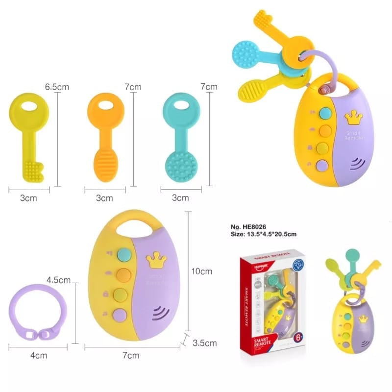 Mainan Edukasi Anak Remote Control Pretend Play Mainan Remote Anak