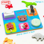 Busy Board Mainan Edukasi Montessori Papan Main Anak