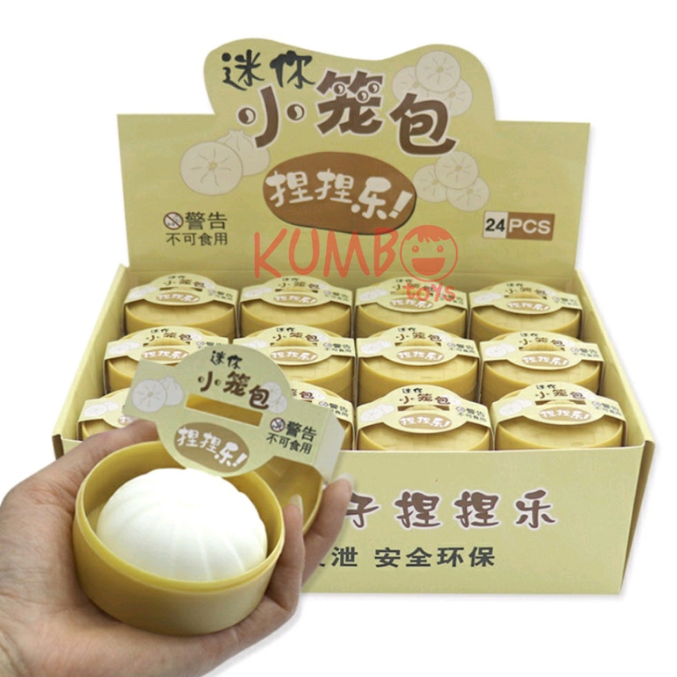 Mainan Edukasi Squishy Bakpao Stress Ball Pao Dimsum Bakpau Bapao