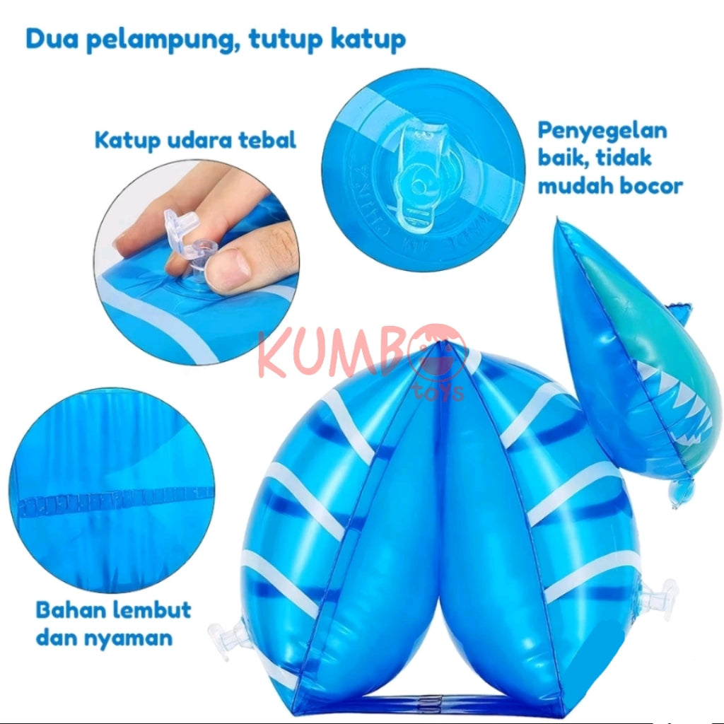 Pelampung Tangan Renang Karakter Anak - Anak Ban Renang Tangan Swim Arm Band