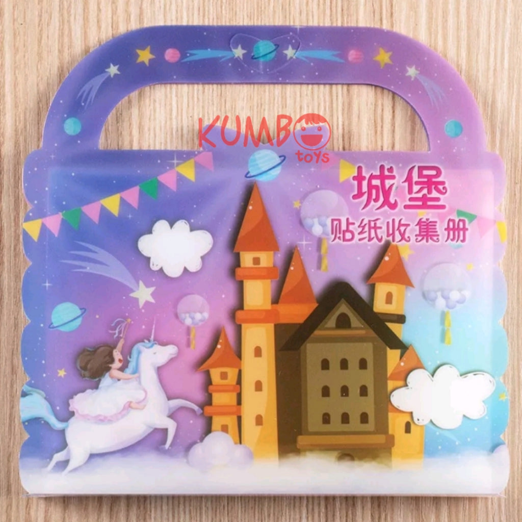 Album Stiker Anak Model Karakter Buku Koleksi Sticker