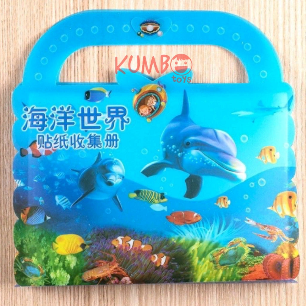 Album Stiker Anak Model Karakter Buku Koleksi Sticker