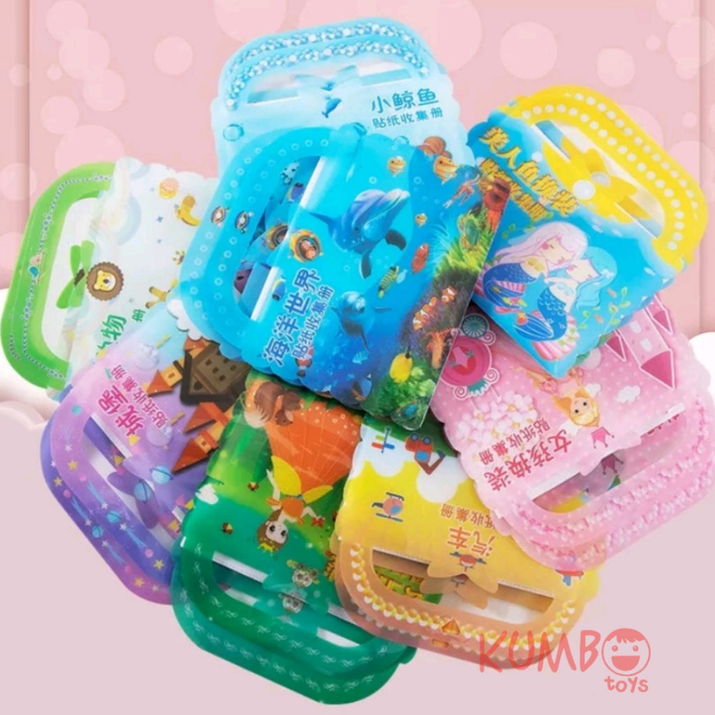 Album Stiker Anak Model Karakter Buku Koleksi Sticker