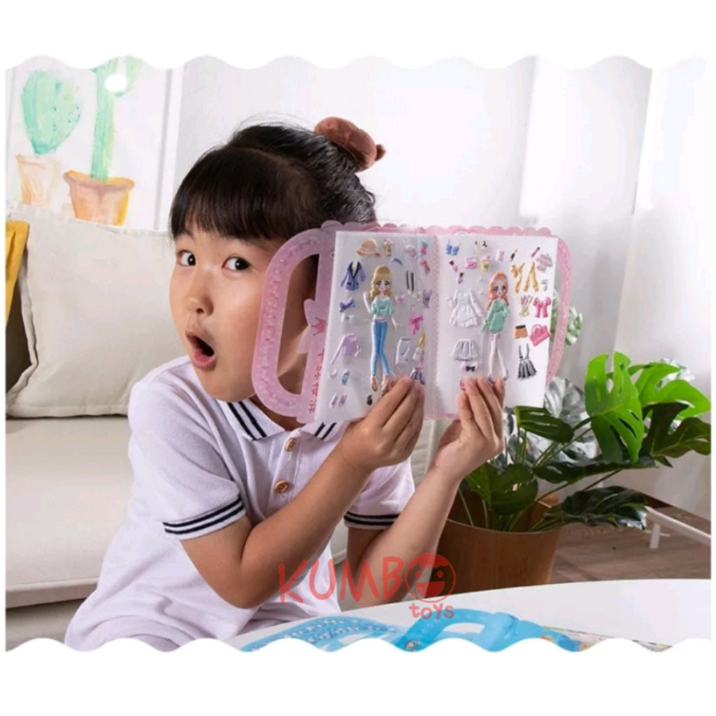 Album Stiker Anak Model Karakter Buku Koleksi Sticker