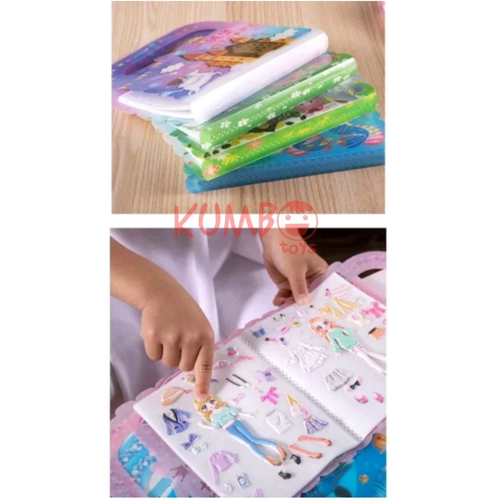 Album Stiker Anak Model Karakter Buku Koleksi Sticker