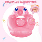Sofa Kursi Balon Bayi Untuk Belajar Duduk Baby Chair Music Child Learning Seat