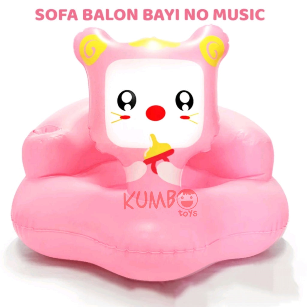 Sofa Kursi Balon Bayi Untuk Belajar Duduk Baby Chair Music Child Learning Seat