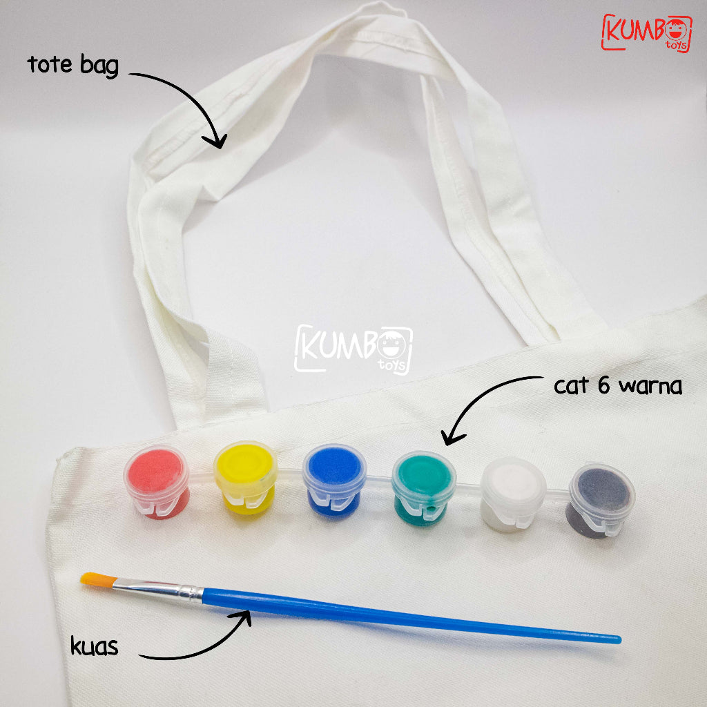 Totebag Painting Set -Melukis Tas Kanvas