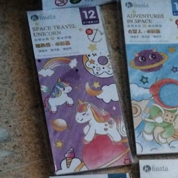 Mainan Edukasi Anak Buku Gambar Mewarnai Travel Pocket Coloring Book, Buku gambar cat 2 in 1