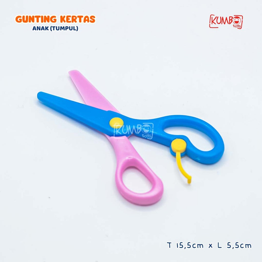 Gunting Tumpul Gunting Kertas Anak Ujung Tumpul Scissors Rounded