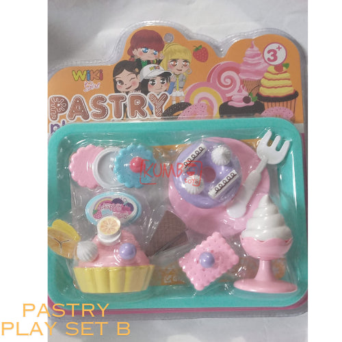 Mainan Edukasi Pretend Play Pastry Play Set