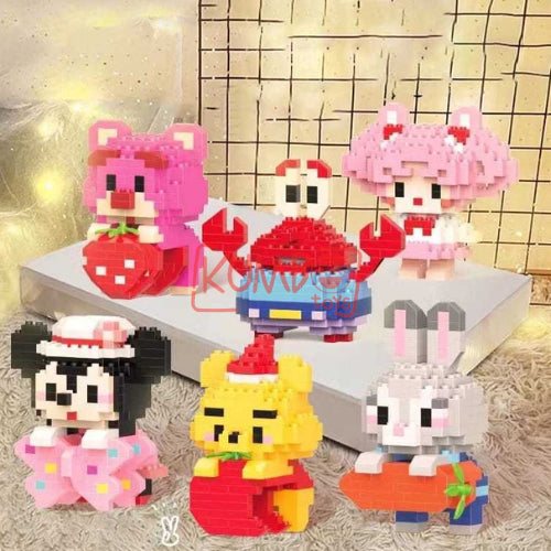 Mainan Edukasi Bricks Mini Mainan Balok Susun 3D