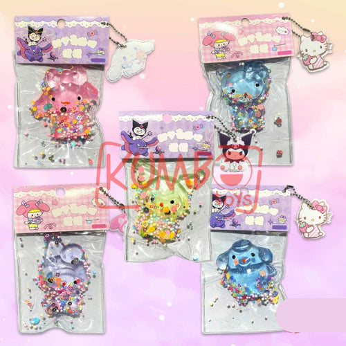 Mainan Edukasi Anak Squishy Manik Sanrio Gel Squeeze