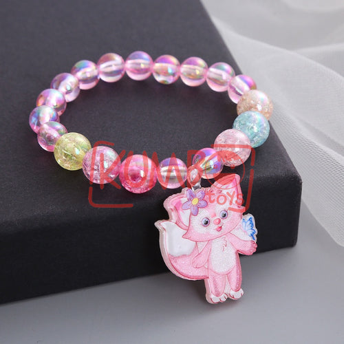 Gelang Manik Karakter Kartun Anak Akrilik Bead Bracelet Korea