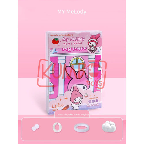 Mainan Edukasi Anak DIY Quiet Book Sanrio Busy Book Paper Doll