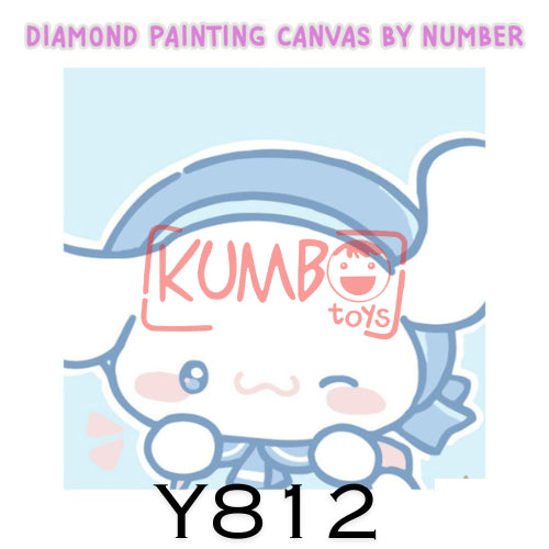 Mainan Edukasi Anak Painting Canvas By Number SANRIO KARAKTER