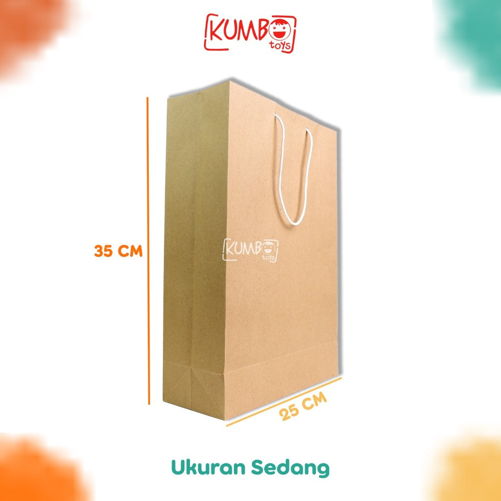 Paper Bag Souvenir Coklat Polos