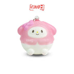 Gantungan Kunci/Tas Sekolah Anak Lucu KeyChain Squishy Karakter Sanrio