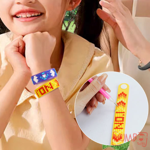 Mainan Anak Diamond Painting Gem Bracelet