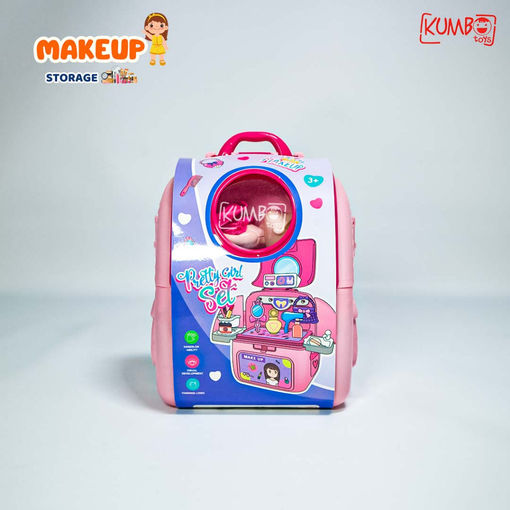 Mainan Edukasi Makeup Storage Bag Pretty Girl Set Anak Lucu