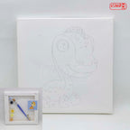 Canvas Painting Number Mainan Edukasi Melukis untuk Anak