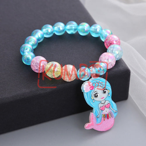 Gelang Manik Karakter Kartun Anak Akrilik Bead Bracelet Korea