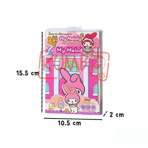 Mainan Edukasi Anak DIY Quiet Book Sanrio Busy Book Paper Doll