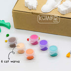 Mainan Edukasi Anak DIY Painting Gypsum Kit Mewarnai Patung Lukis Gypsum