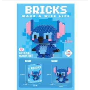Mainan Edukasi Bricks Mini Mainan Balok Susun 3D