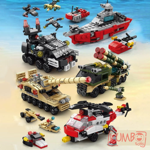 Mainan Edukasi Anak Bricks 6 In 1 Mainan Block