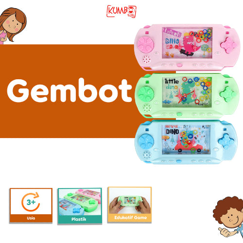 Mainan Edukasi Anak Water Game Gembot Ring Air Cincin Jadul Gimbot PSP