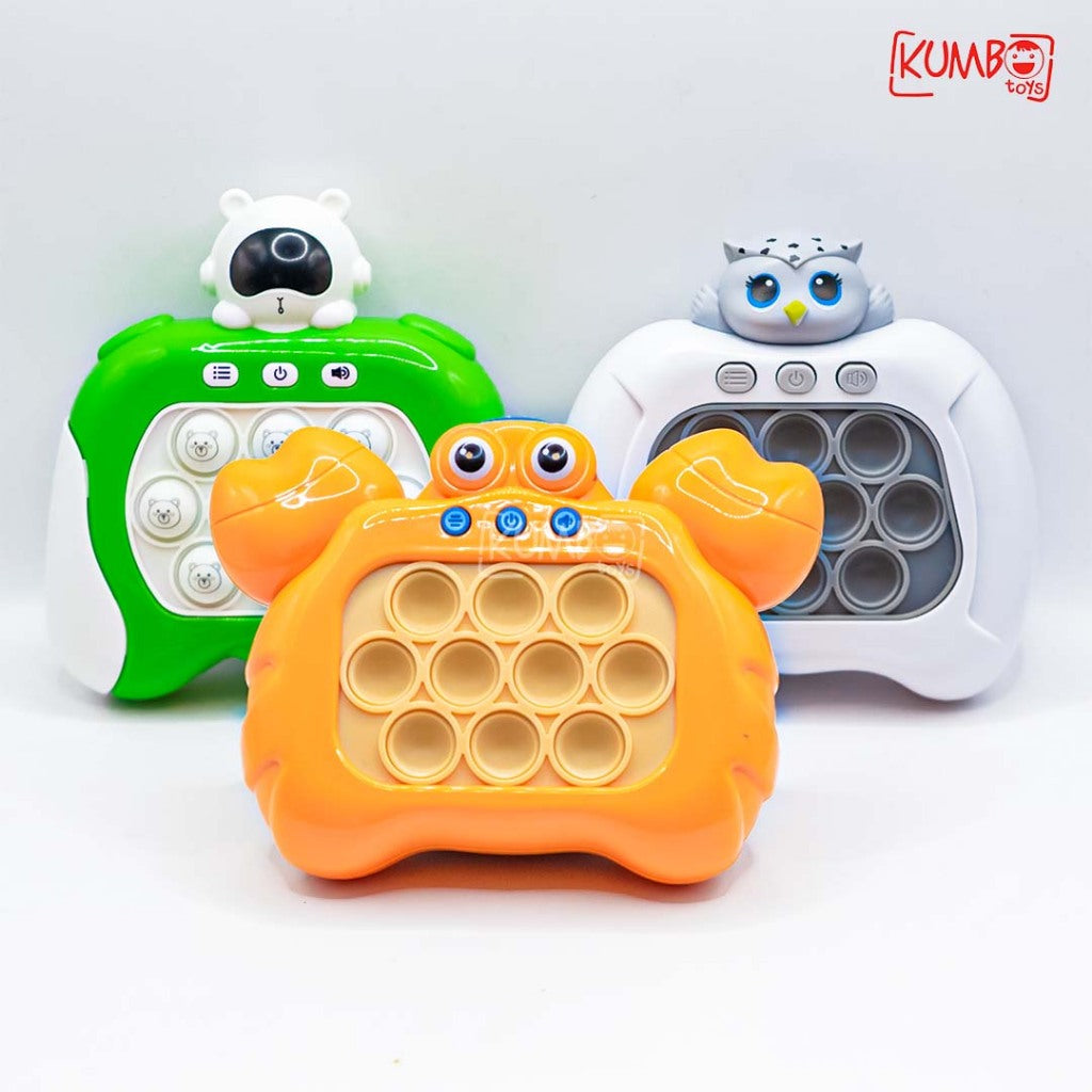 Mainan Edukasi Pop It Elektronik Console Game Press Pop It