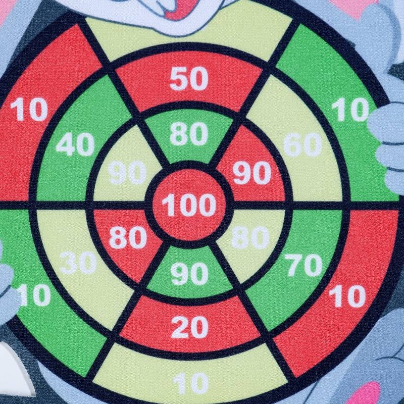 Mainan Edukasi Anak Lempar Bola Tempel Target Dart Ball