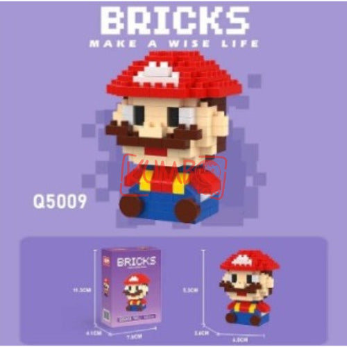 Mainan Edukasi Bricks Mini Mainan Balok Susun 3D