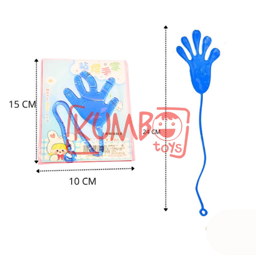 Mainan Edukasi Anak Sticky Hand Jelly Tempel Tangan Palm Climbs Wall
