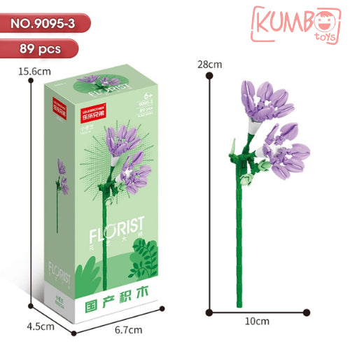 Mainan Edukasi Anak Bricks Flower Florist Plant Series