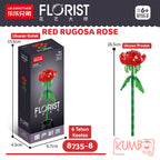 Mainan Edukasi Anak Bricks Flower Florist Plant Series High Quality Bricks
