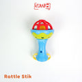Mainan Kerincing Bayi Mainan Gigitan Bayi Bola Putar Teether Rattle Stick