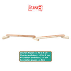 Papan Titian Balance Beam Papan Keseimbangan Anak Mainan Kayu Edukatif