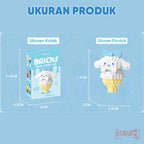 Mainan Edukasi Anak Bricks Fast Food 3D Block Karakter Sanrio